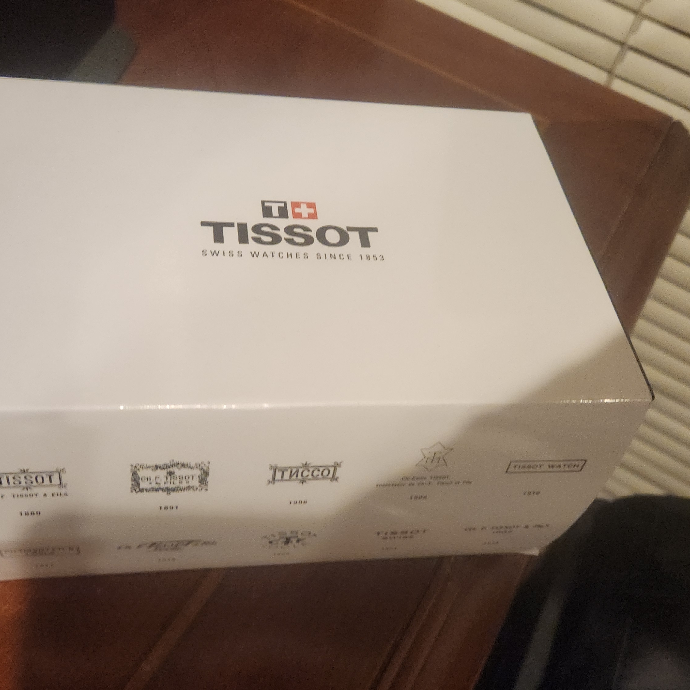 Tissot White Watch Box With Full Documents Box Only Tissot White Watch Box With Full Documents Box Only